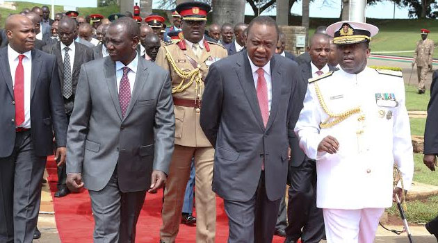 The plane carrying President Kenyatta and his entourage departed Moi International Airport, Mombasa, shortly before 10.00am/FILE