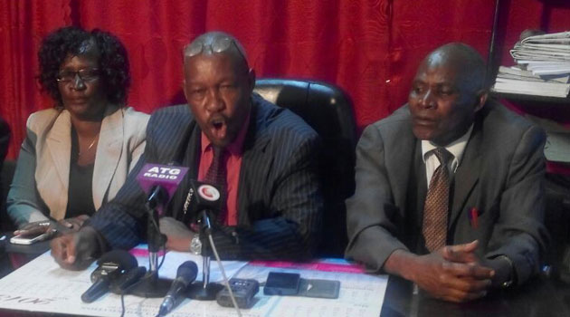 The association's Secretary General Musau Ndunda said candidates in public schools would be disadvantaged should the exams go on as scheduled, given teachers have been on strike for the last three weeks. 