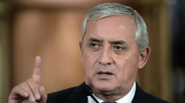 Embattled Guatemalan President Otto Perez, in power since 2012, took the decision to step down to confront "individually the proceedings against him," his spokesman Jorge Ortega said, hours after the arrest warrant was issued/AFP