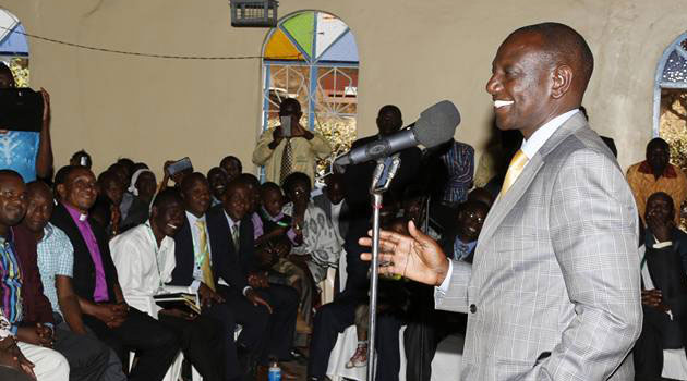 Speaking during a church service at the PCEA Church in Bahati, Makadara Constituency, Ruto expressed confidence that his case would collapse as he was innocent. Photo/DPSCU.