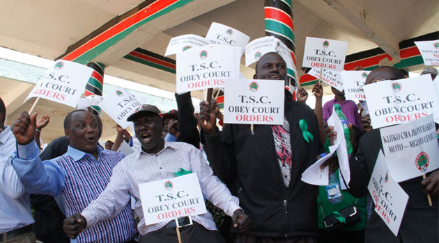 The commission defended its decision to punish the teachers as necessary since it needed to 'trim the horns' of those who have consistently defied its orders/MIKE KARIUKI
