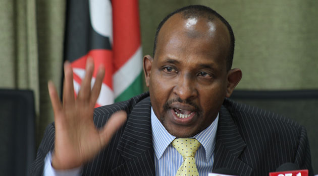 The over 30 legislators led by Leader of Majority Aden Duale dismissed the motion by Nandi Hills MP Alfred Keter pushing for the impeachment of Waiguru/FILE