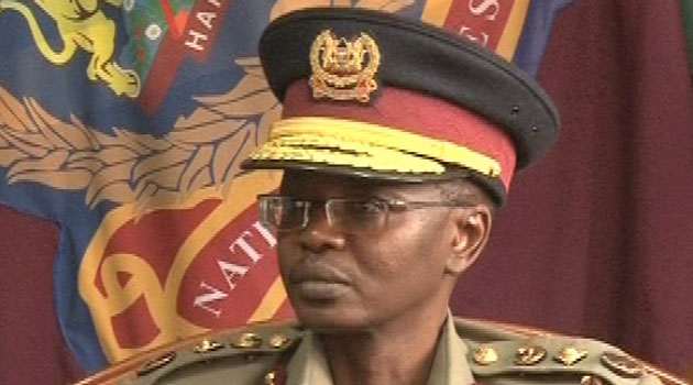 Boinnet says lack of harmonious work relations amongst senior officers is greatly hampering work in various departments of the police/FILE