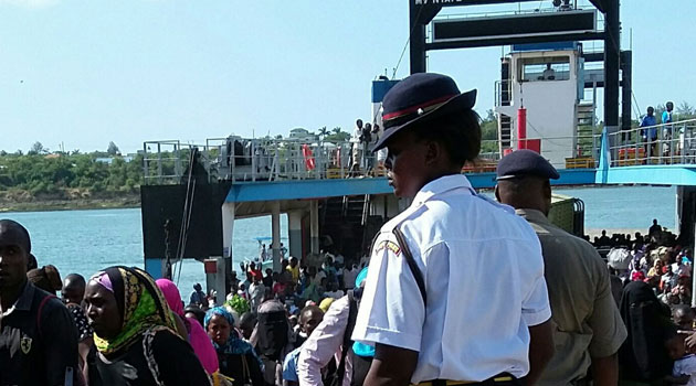 MOMBASA-FERRY-CHAOS