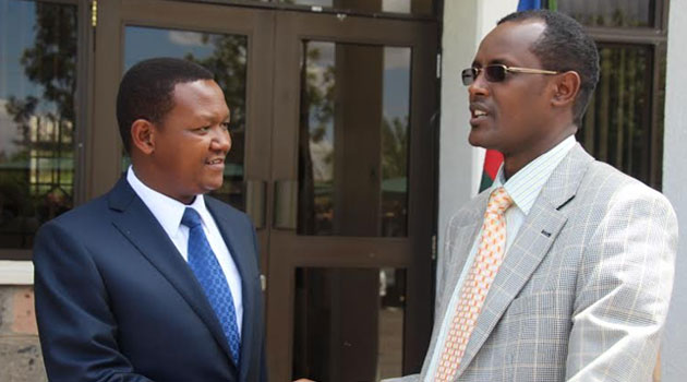 The Machakos Governor was speaking at his office when he met a team from the Ethics and Anti-Corruption Commission (EACC) which paid him a courtesy call led by their Chief Executive Officer Halakhe Waqo and his Deputy Michael Mubea.