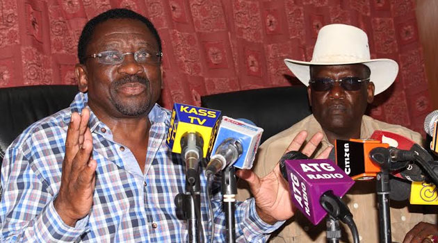 Johnson Muthama and James Orengo said they led a Parliamentary Group meeting which resolved to oppose proposals seeking to gag media's reportage of Parliament/CFM NEWS