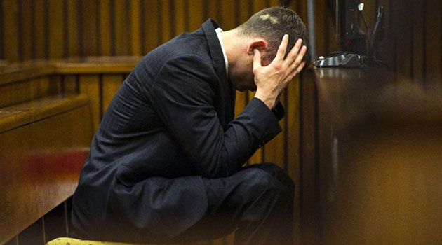 The Paralympian star's lawyers have argued that he should have been released and granted house arrest in August after serving one-sixth of his five-year jail sentence for killing his girlfriend Reeva Steenkamp in 2013/FILE