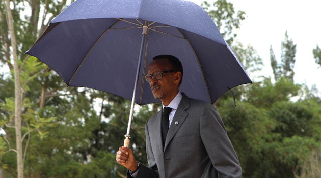 Kagame won elections in 2003 and 2010 - each time scoring more than 90 percent of the vote - but has run the country since his rebel army ended the genocide in 1994/FILE