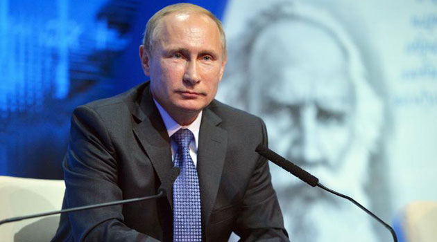 "There is no need to play on words, to classify terrorists are moderate and non-moderate," Putin said. 