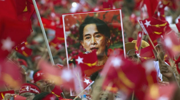 Power beckons for Aung San Suu Kyi's pro-democracy movement as it continues to grab parliamentary seats previously held by the ruling party in army-dominated Myanmar  © AFP/File