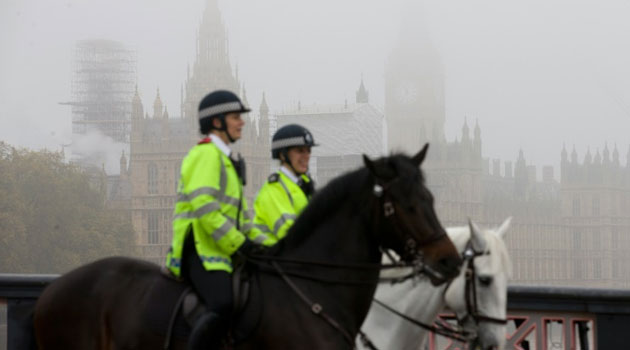 Britain is proud of being one of few countries where police usually do not carry guns, and the sight of heavily armed counter-terrorism police officers in recent days is highly unusual one for many people  © AFP/File