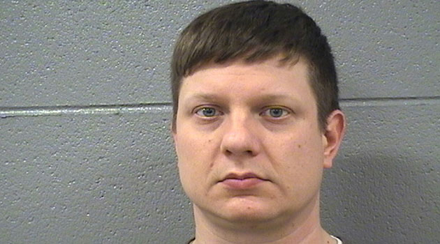 Chicago police officer Jason Van Dyke, seen in a booking photo obtained November 24, 2015, from the Cook County Sheriff's Office, has been charged with first-degree murder in the 2014 death of a black teenager whose shooting was captured on camera  © Cook County Sheriff's Office/AFP/File