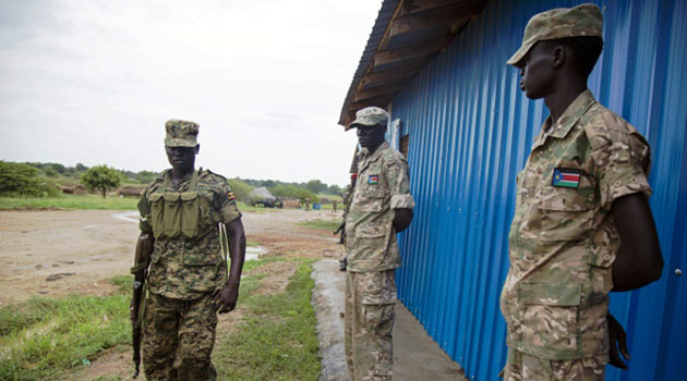 File picture shows a military base at the international airport in Juba, South Sudan/AFP