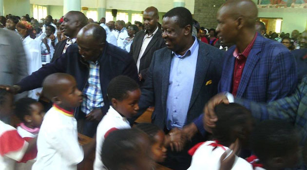 Speaking at the St Mary’s Catholic Church in Kajiado, Mudavadi stated that more funding should be given to the electoral body so that it may conduct the elections effectively/FILE