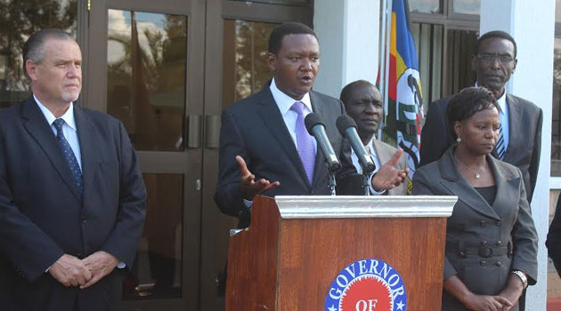 Mutua was speaking at his Machakos office after he met the Board of Directors from the cement manufacturing factory led by Chairman Bill Lay and Managing Director Kephar Tande.