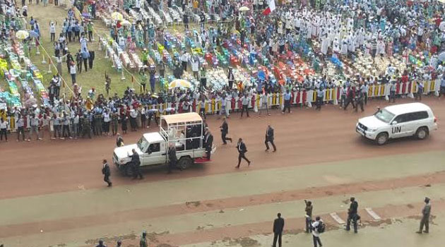 The Pope who visited the Koudoukou mosque under heavy guard by UN peacekeepers, made it clear his Pastoral Visit to the Central African Republic would not be complete if it did not include this encounter with the Muslim community.