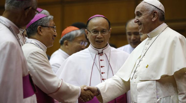 "Please, no armoured doors in the Church, everything open," the 78-year-old pontiff told pilgrims in St Peter's square, Italy's AGI news agency reported/FILE