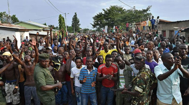 The AU's Peace and Security Council (PSC) "took a decision yesterday to send troops to protect civilians," senior AU official Bonaventure Cakpo Guebegde told AFP. 