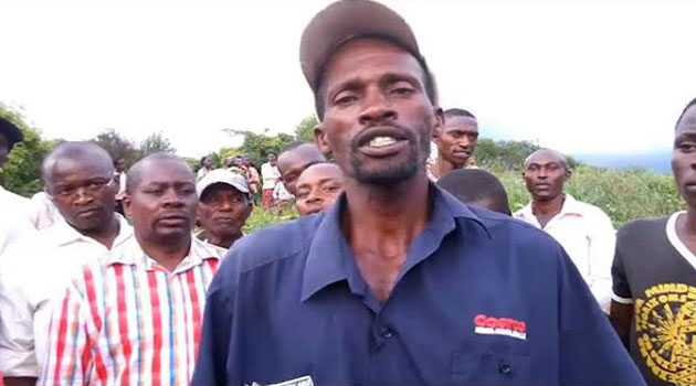 James Kyallo Musau was grazing his cattle along the river banks in Nduluku village, Yathui division, when the river began to swell at around 1pm on Monday forcing him to move to higher ground where he was trapped.