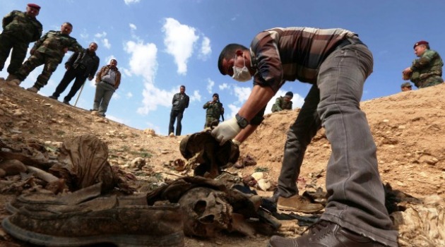 16 mass graves found in Iraq's Sinjar after IS retreat: UN/AFP