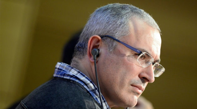 Mikhail Khodorkovsky was recently charged in absentia with organising the 1998 murder of a mayor in Siberia/AFP