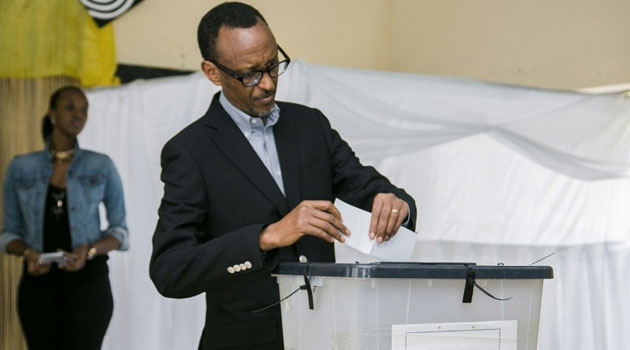 Kagame, 58, could now be in power potentially for another 17 years/AFP