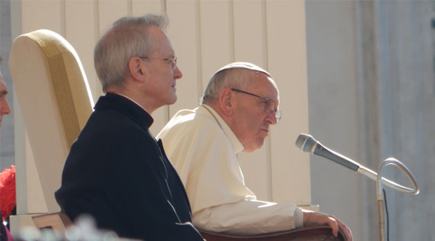 In his weekly St Peter’s Square address on his return to Rome from Africa, Pope Francis said it was startling to see the haves share a fence with the have nots in the slums/CFM