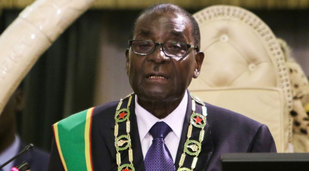 Mugabe has stumbled twice in recent public appearances, and in September read a speech to parliament apparently unaware that he had delivered exactly the same address a month earlier/AFP