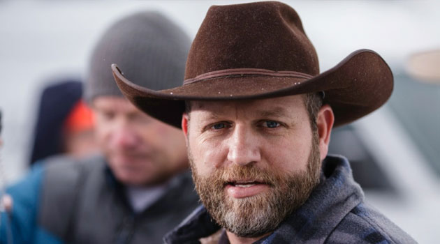 Ammon Bundy, leader of the armed anti-government militia at the Malheur National Wildlife Refuge Headquarters near Burns, Oregon, January 5, 2016/FILE
