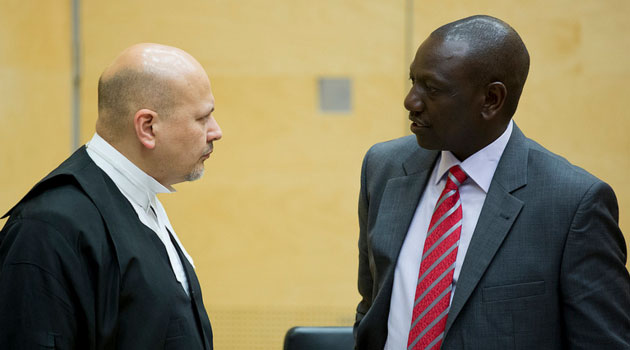 Ruto's lawyers are expected on Wednesday to beef up arguments as to why the case should be dropped/FILE