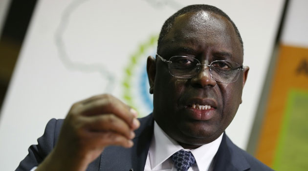 Senegalese leader Macky Sall's proposal to limit presidents to two consecutive terms has put him at odds with several fellow African heads of state criticised for clinging to power  © AFP/File