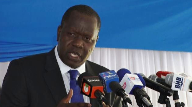 Education Cabinet Secretary Fred Matiang'i stated that the high number of students joining national schools is as a result of the upgrading programme that saw the admission's capacity of national schools increase from 4,000 in 2012 to 23,000 in 2016/FILE