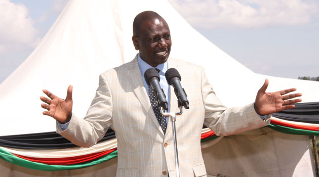 Deputy President William Samoei Ruto. Photo/ FILE