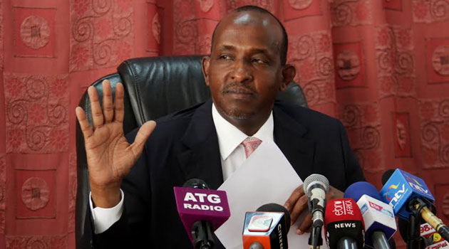 Duale told a news conference in Nairobi that the claims by Waiguru were a weak attempt by Waiguru to rock the Jubilee coalition/MIKE KARIUKI