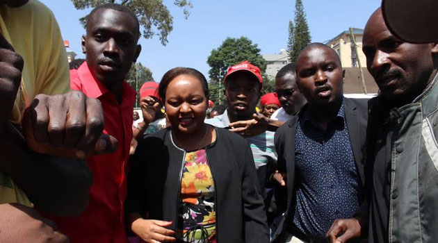 Waiguru has accused the three of threatening her and Adan Harakhe in an attempt to cover up, "double billing, payments for non-delivered goods and an outrageous inflation of prices," at the National Youth Service/FILE