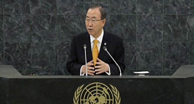 UN Boss Ban ki Moon/FILE