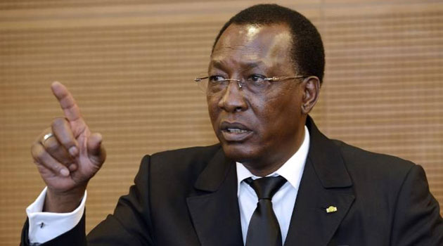 Chad President Idriss Deby. Photo/ FILE