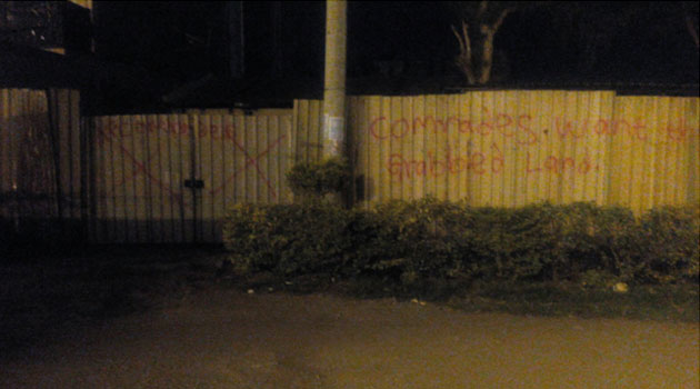 Lilian Achieng, one of the family members told Capital FM News that the row began earlier this year after the County Government of Nairobi marked a kiosk allegedly belonging to the college’s student leader for demolition/COURTESY