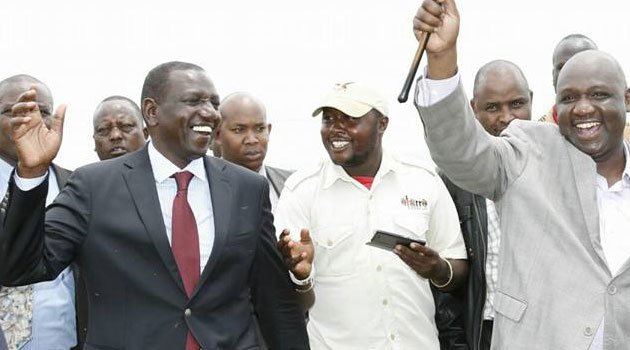 The Deputy President is facing stiff opposition in the control of the vote-rich Rift Valley. Photo/DPPS.