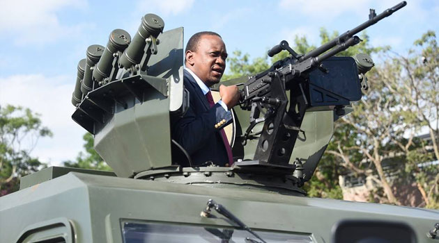 Speaking during the occasion, President Kenyatta said the current enhancement of police capacity to combat crime is the greatest modernisation programme in 20 years/PSCU