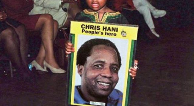 Chris Hani was assassinated outside his home on 10 April,1993/AFP