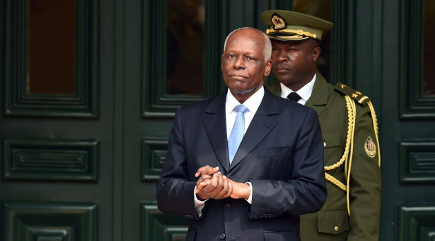 Jose Eduardo dos Santos has been president of Angola since 1979/AFP