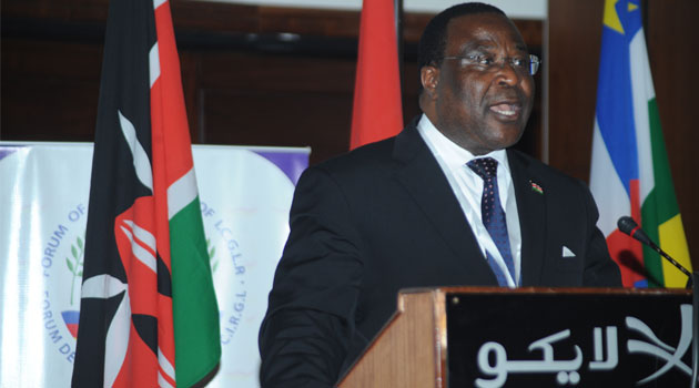 Speaker Ethuro said he could not contravene the Standing Orders. Photo/ FILE