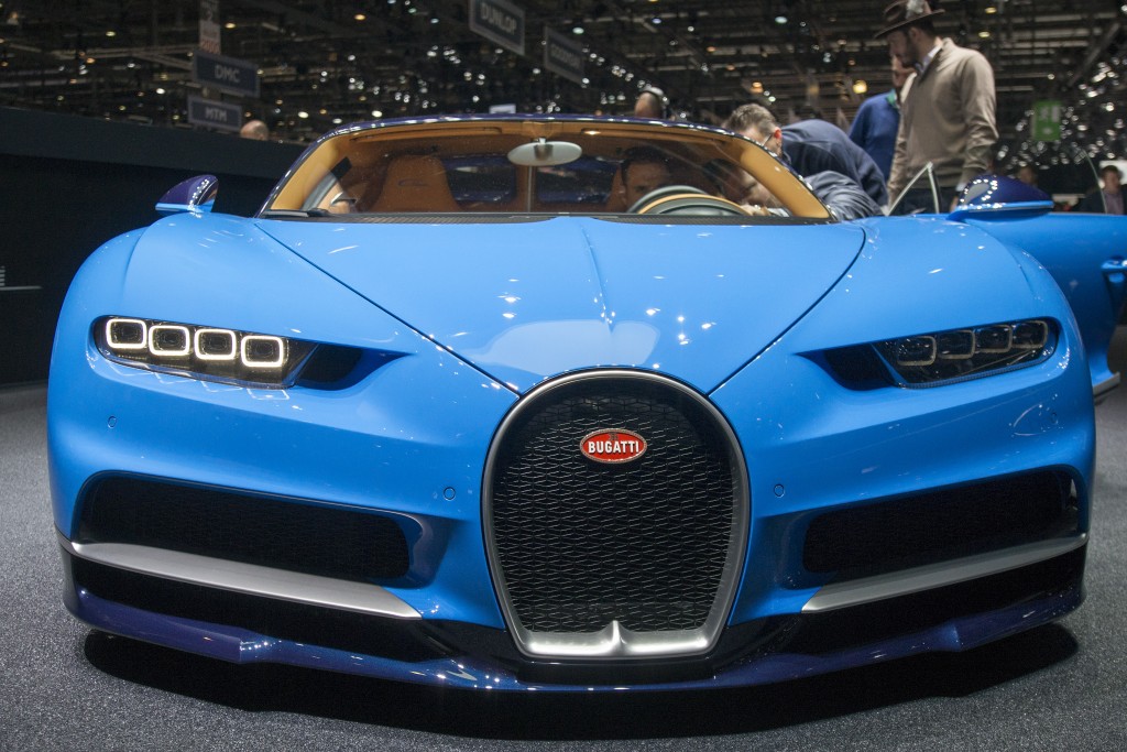 The New Bugatti Chiron EPA/MARTIAL TREZZINI