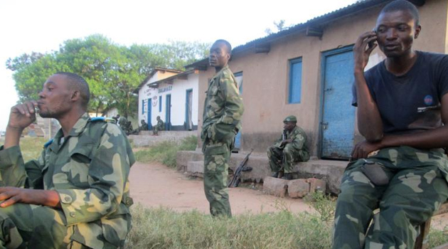 Congolese soldiers/FILE