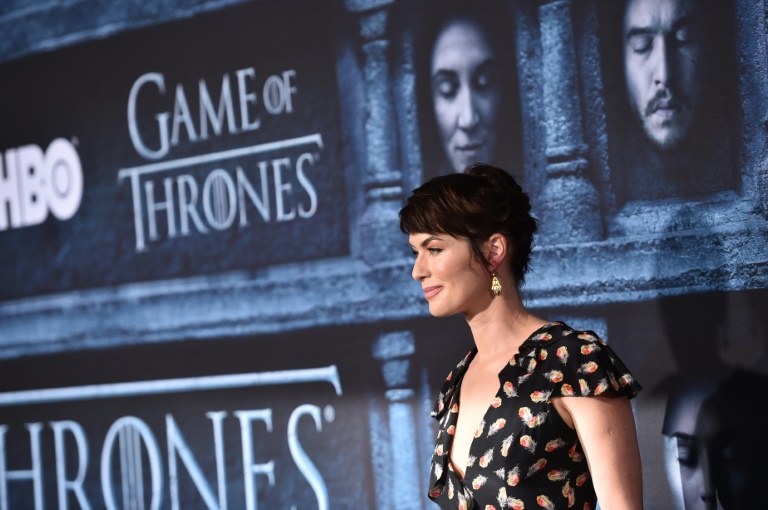 Lena Headey attends the premiere of HBO's "Game Of Thrones" Season 6 at TCL Chinese Theatre/AFP