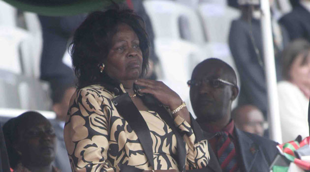 In an unprecedented move, Lucy Kibaki stormed the nation Centre one night in the company of security men in her night clothes/FILE