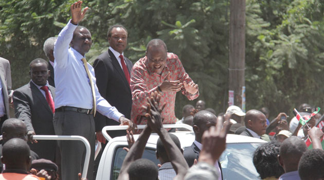 The President made the announcement Saturday as he led Kenyans in thanksgiving prayers at Nakuru’s Afraha Stadium where calls for a united and peaceful country was a rallying call/MIKE KARIUKI