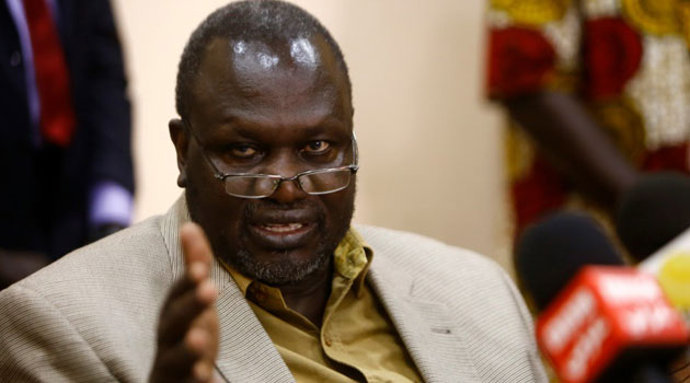 South Sudan rebel leader Riek Machar/AFP