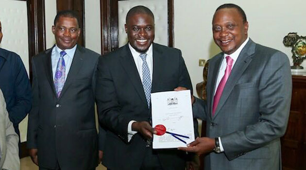 The Bill was sponsored by nominated MP Johnson Sakaja/COURTESY